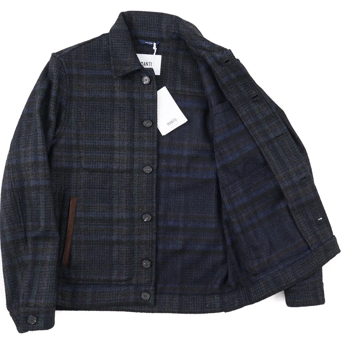 Manto Woven Cashmere-Alpaca Jacket