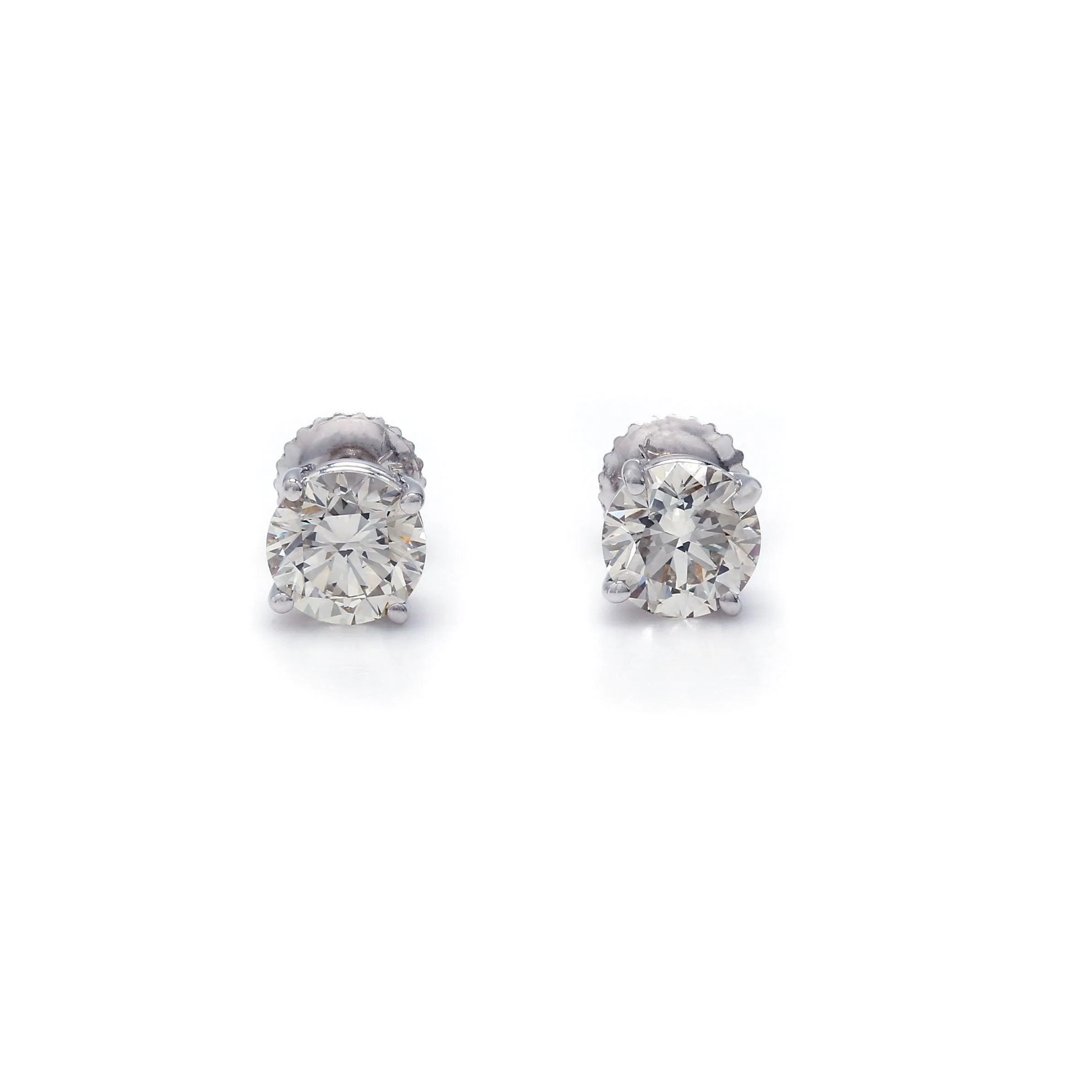 Marilyn Earrings 1 1/4Ctw. Certified