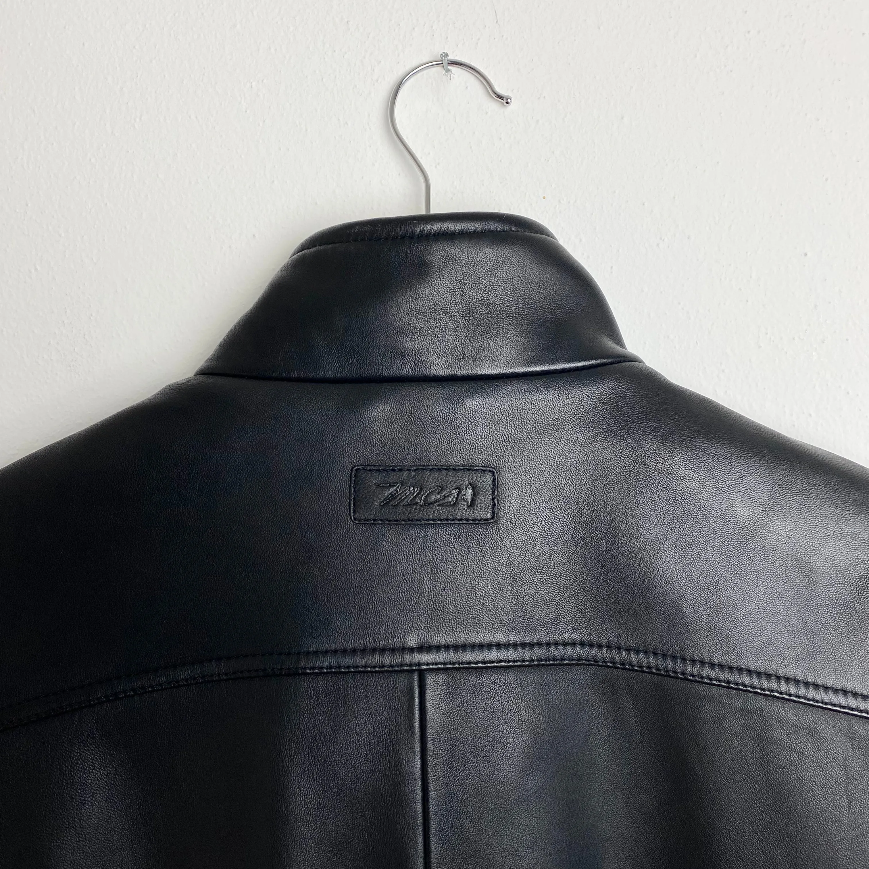 Marlboro Classic Leather Bomber - S