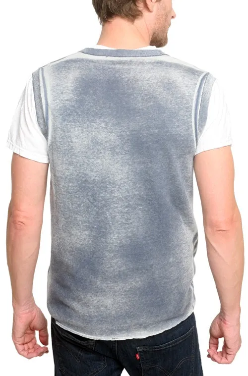 Men's RA-RE - "SILVANO" Knitted Cotton Vest