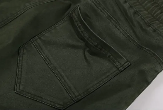Men's Spring Elastic Casual Trousers