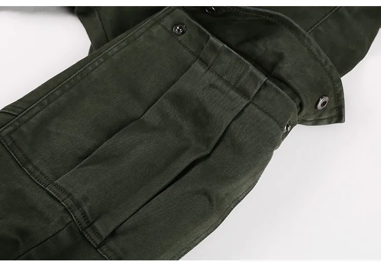 Men's Spring Elastic Casual Trousers