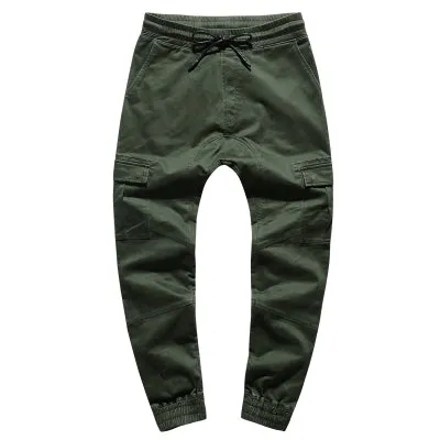Men's Spring Elastic Casual Trousers