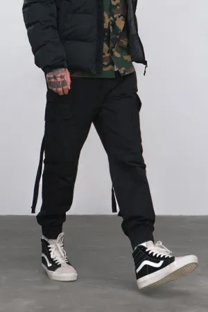 Men's Spring/Autumn Cotton Cargo Pants With Side Pockets