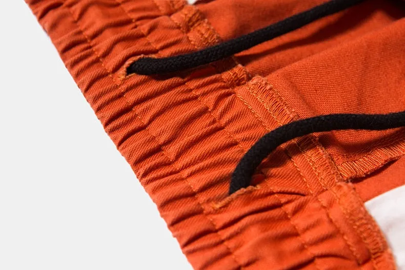 Men's Spring/Autumn Cotton Cargo Pants With Side Pockets