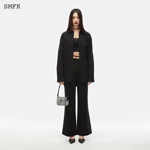 Mermaid Classic High Waist Suit Pants