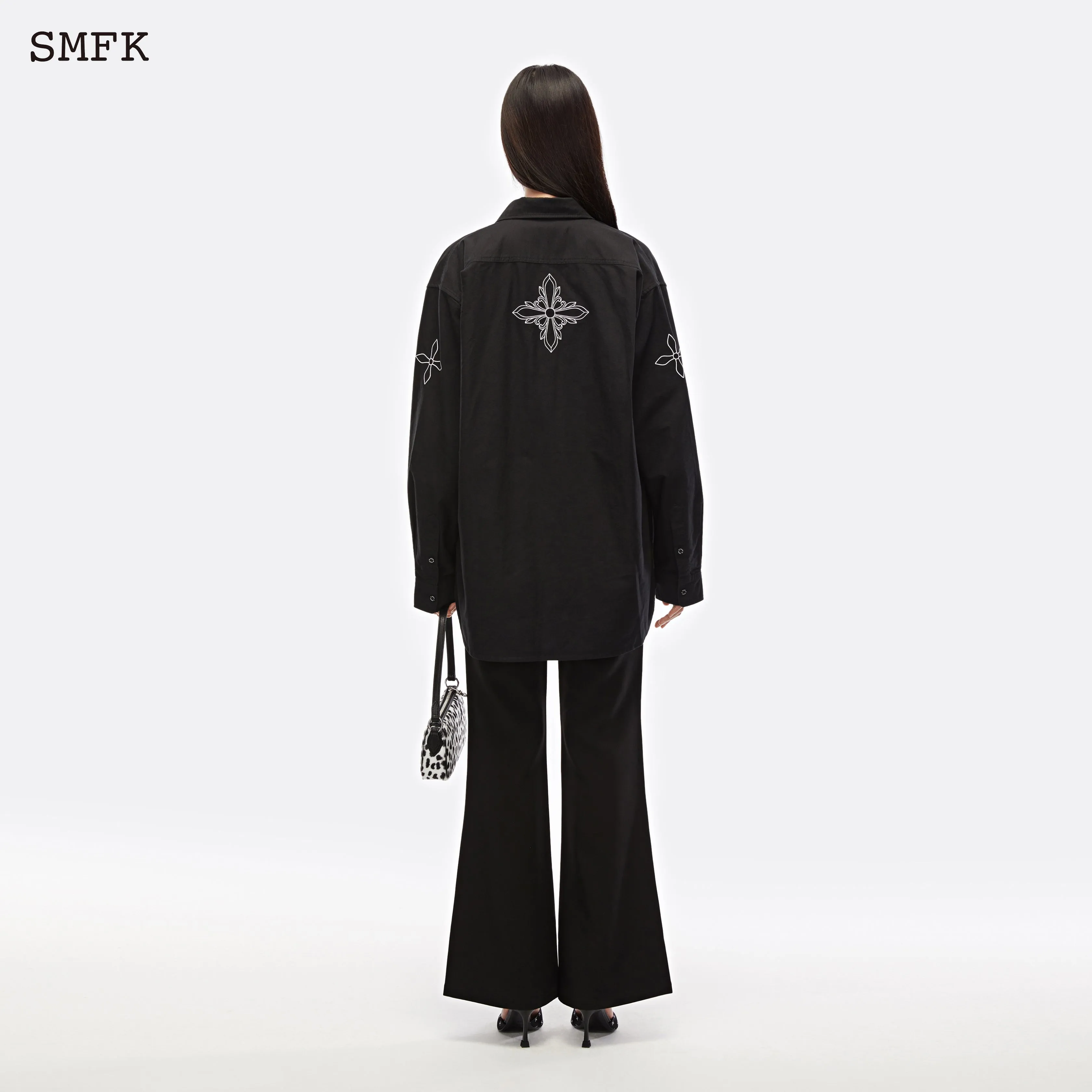 Mermaid Classic High Waist Suit Pants