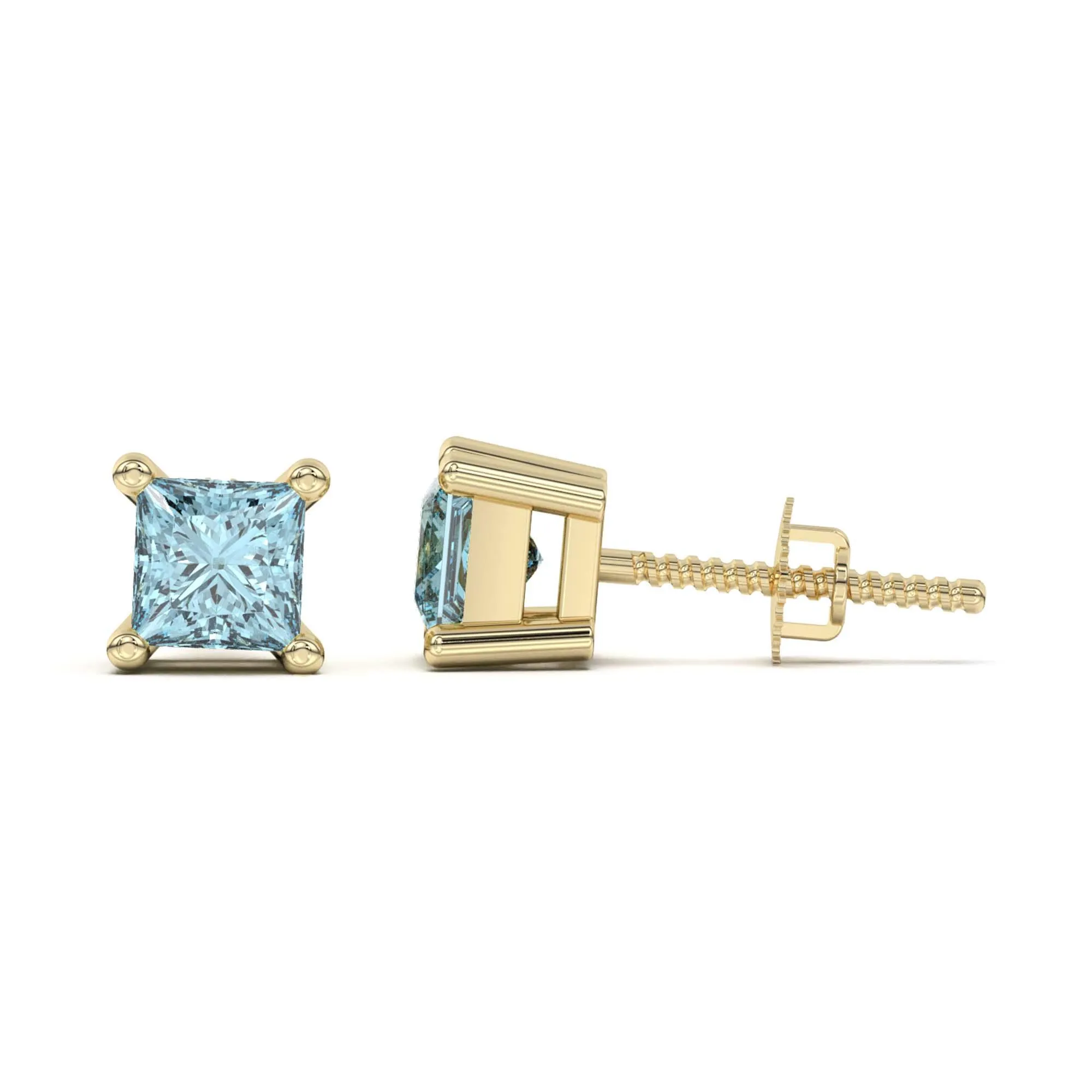 Mina Earrings 1/2Ctw Blue