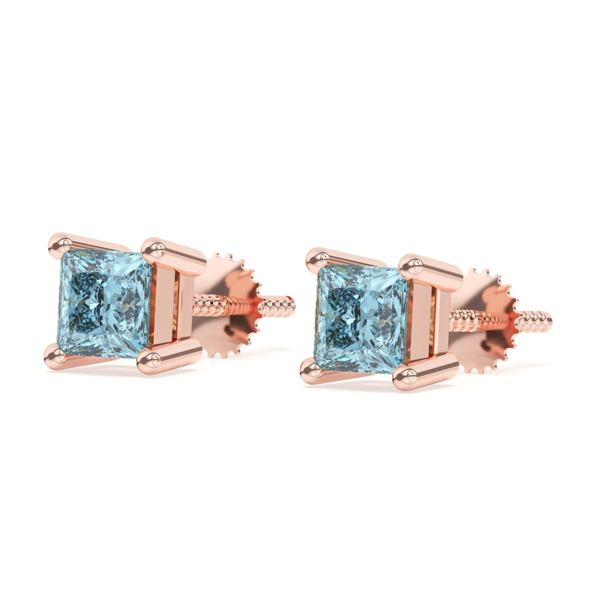 Mina Earrings 1/2Ctw Blue