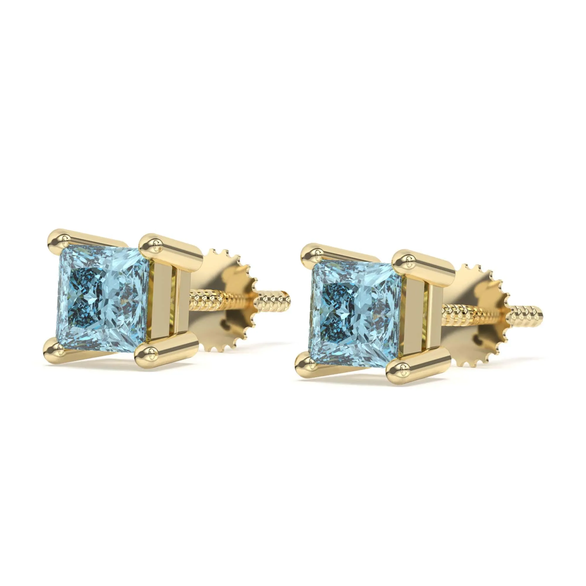 Mina Earrings 1/2Ctw Blue