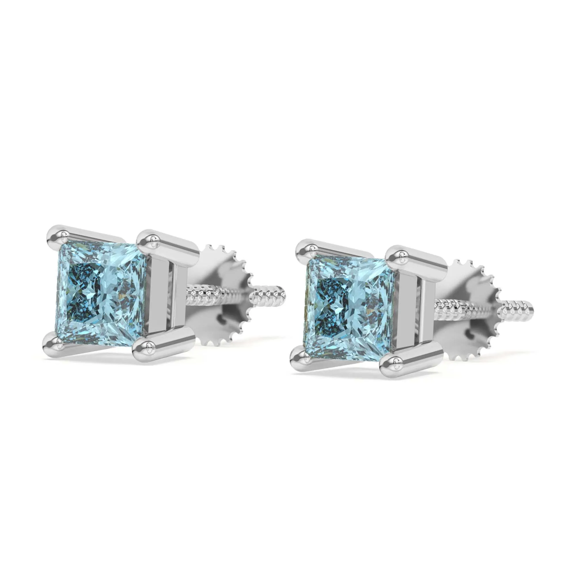 Mina Earrings 1/2Ctw Blue