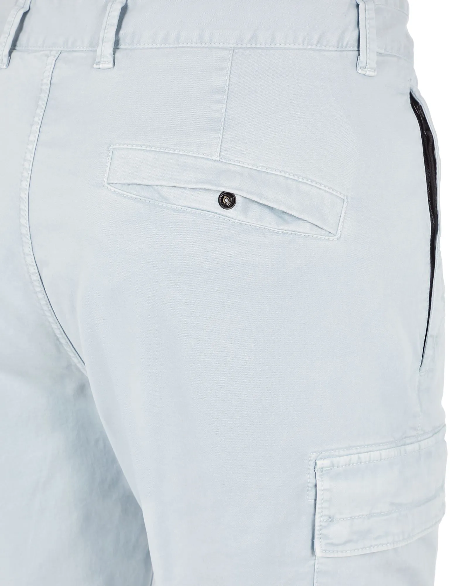 Old Treatment Cargo Pants - Sky Blue