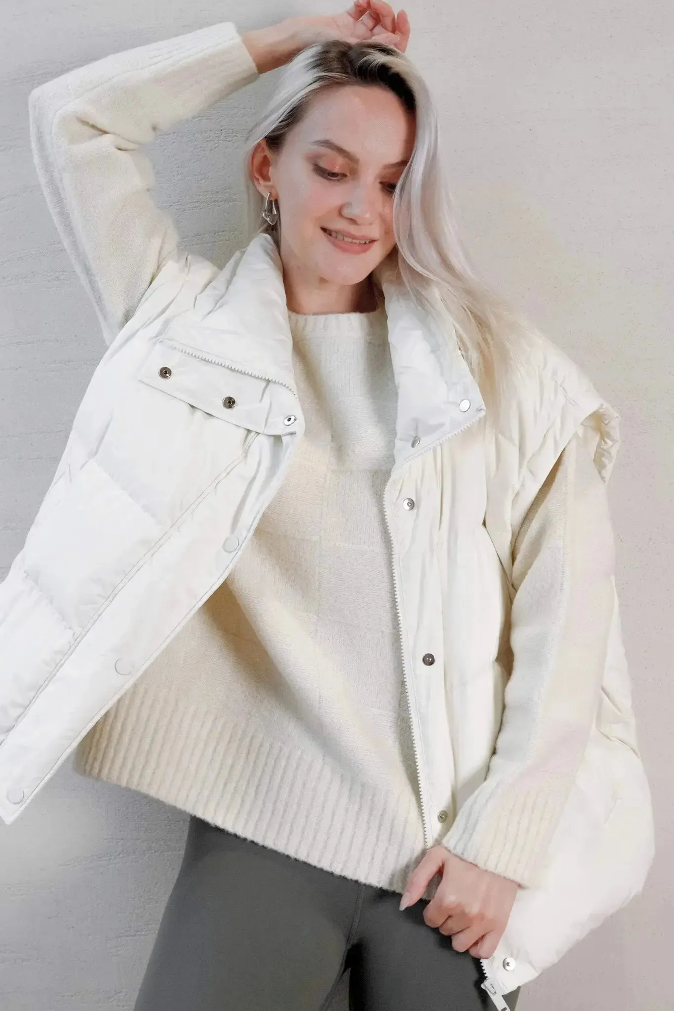 Packable Goose Down Vest