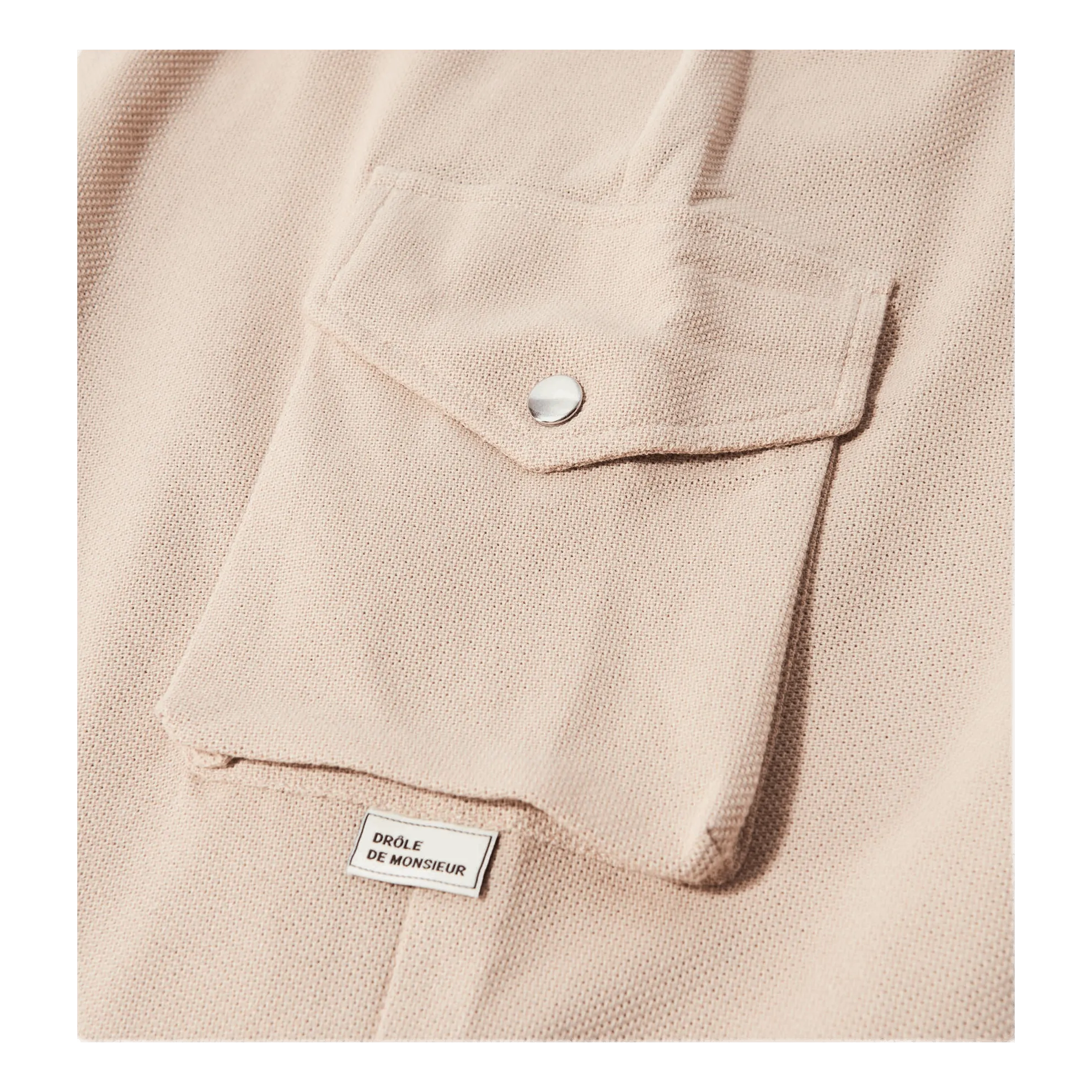 Piquet Baggy Cargo Pants Khaki