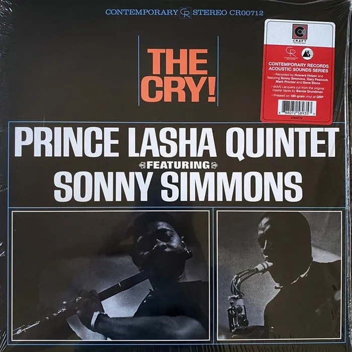 Prince Lasha Quintet, Sonny Simmons – The Cry! (Contemporary Records Acoustic Sounds Series)
