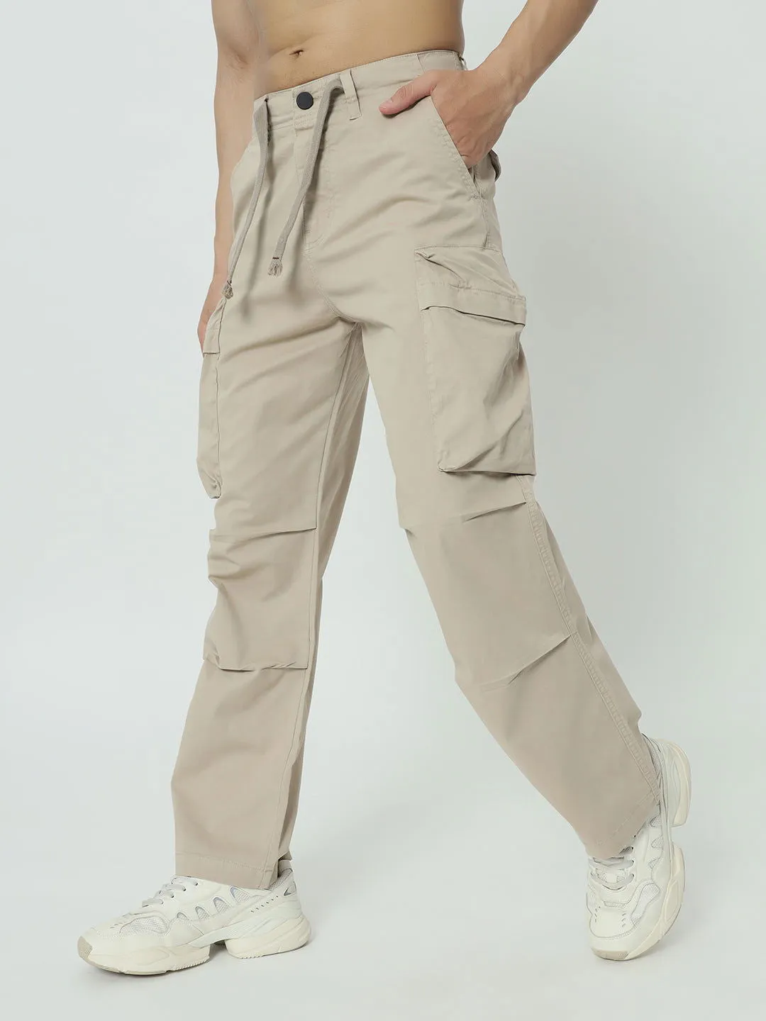 SAINTJONES -NEW STRAIGHT BOX POCKETS(CREAM)
