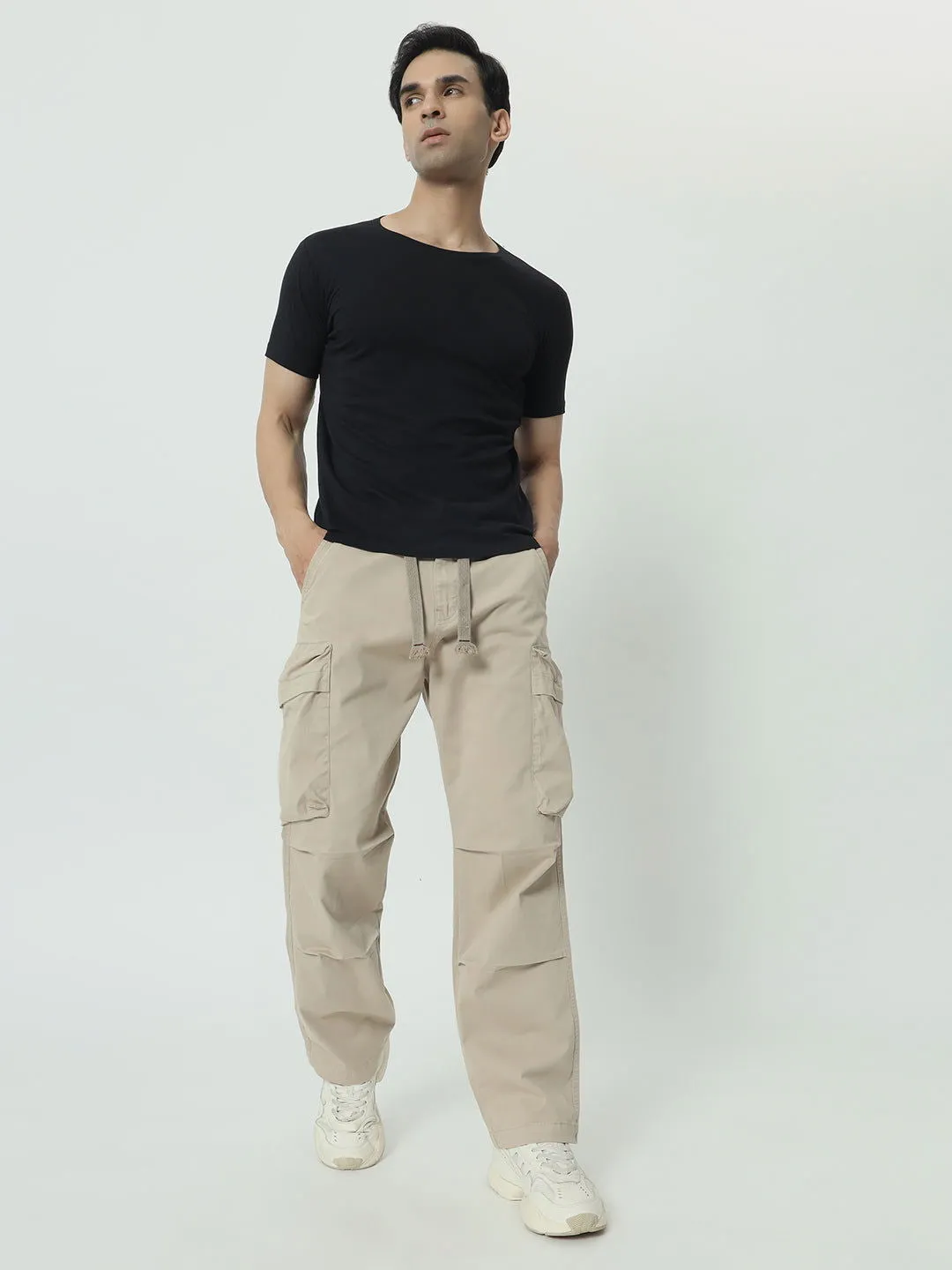 SAINTJONES -NEW STRAIGHT BOX POCKETS(CREAM)