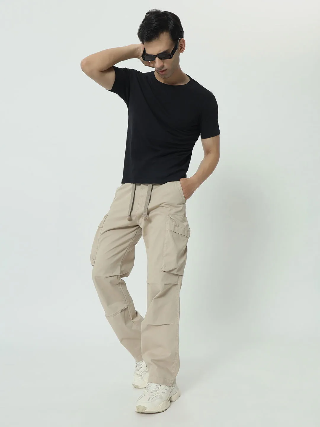 SAINTJONES -NEW STRAIGHT BOX POCKETS(CREAM)