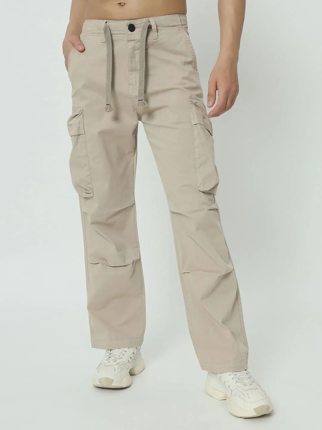 SAINTJONES -NEW STRAIGHT BOX POCKETS(CREAM)