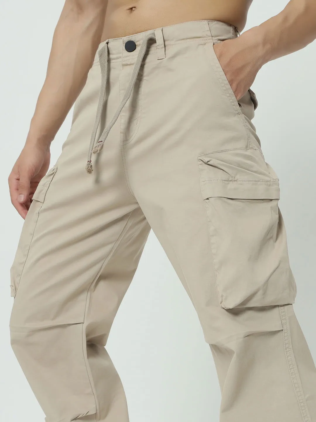 SAINTJONES -NEW STRAIGHT BOX POCKETS(CREAM)