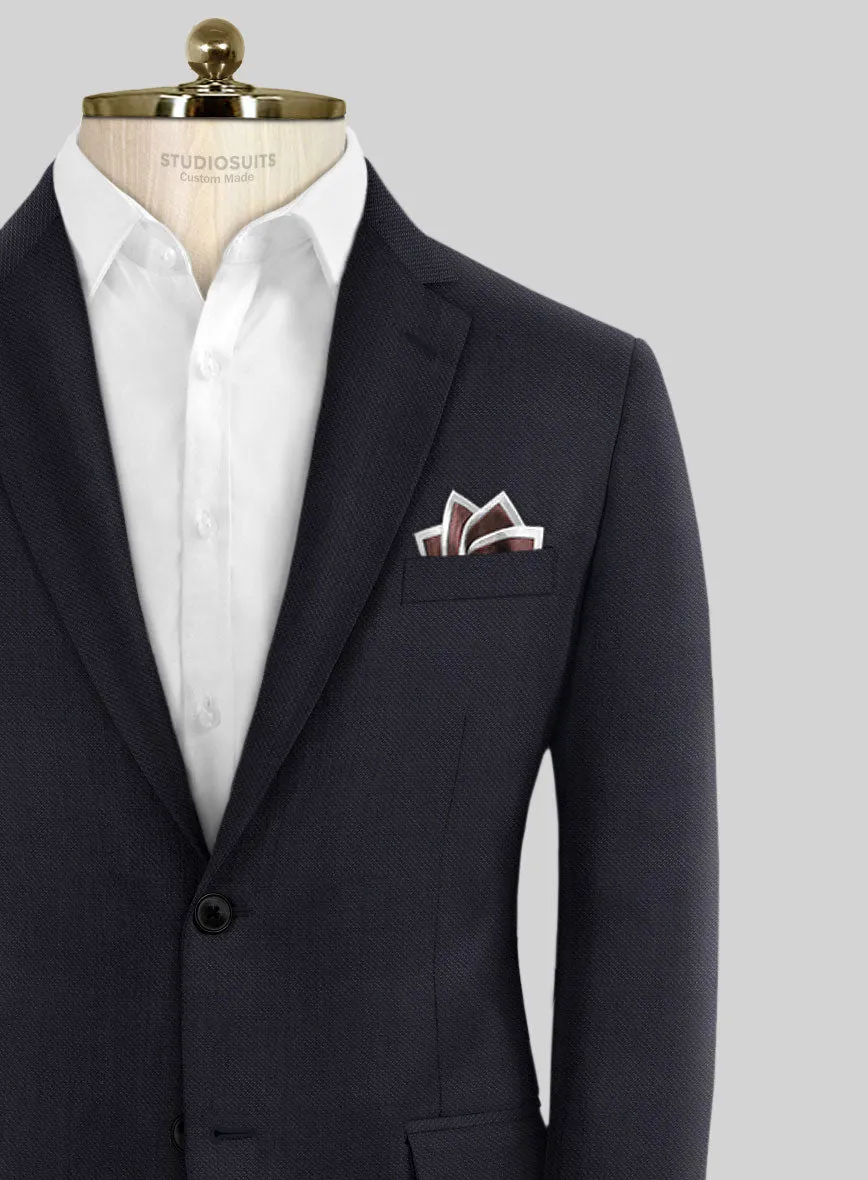 Scabal Vistre Blue Wool Jacket