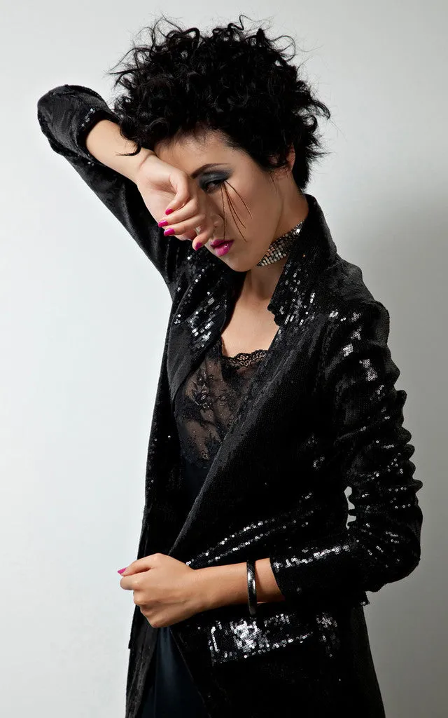 Sequined jacket