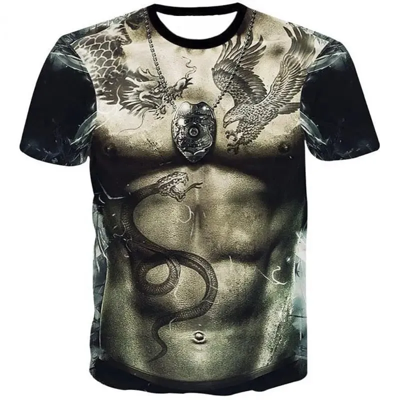 Snake Tattoo Short Sleeve - snake T shirt