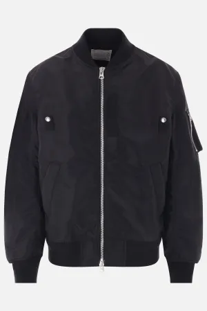 twill bomber jacket