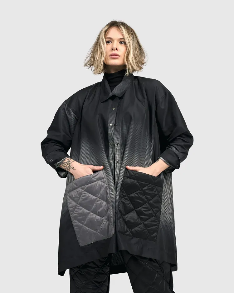 Urban Ridley Oversized Storm Shirt Jacket