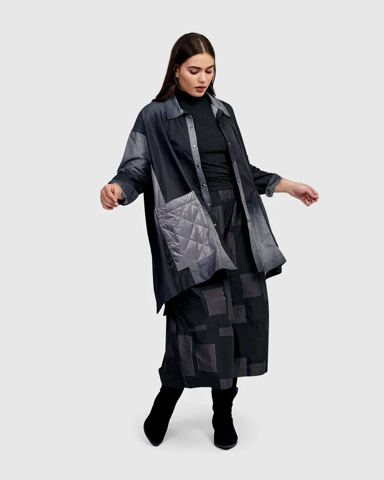 Urban Ridley Oversized Storm Shirt Jacket