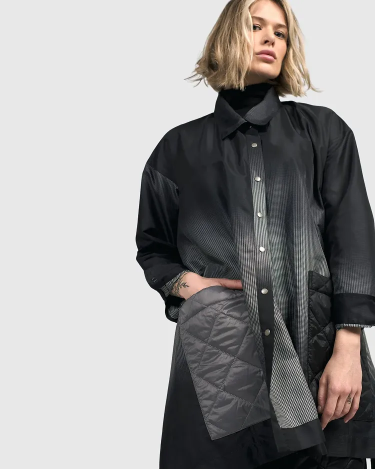 Urban Ridley Oversized Storm Shirt Jacket