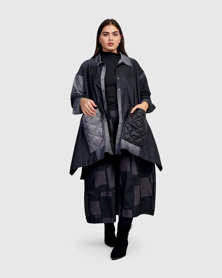 Urban Ridley Oversized Storm Shirt Jacket