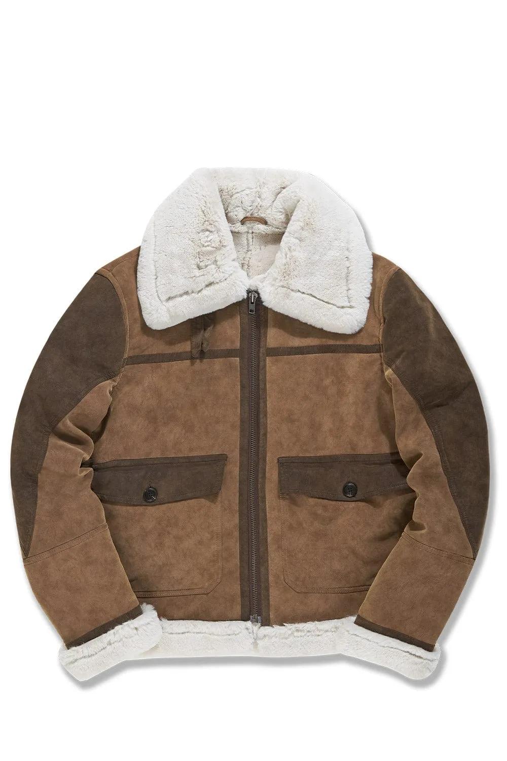 Vienna Bomber Jacket (Brown)