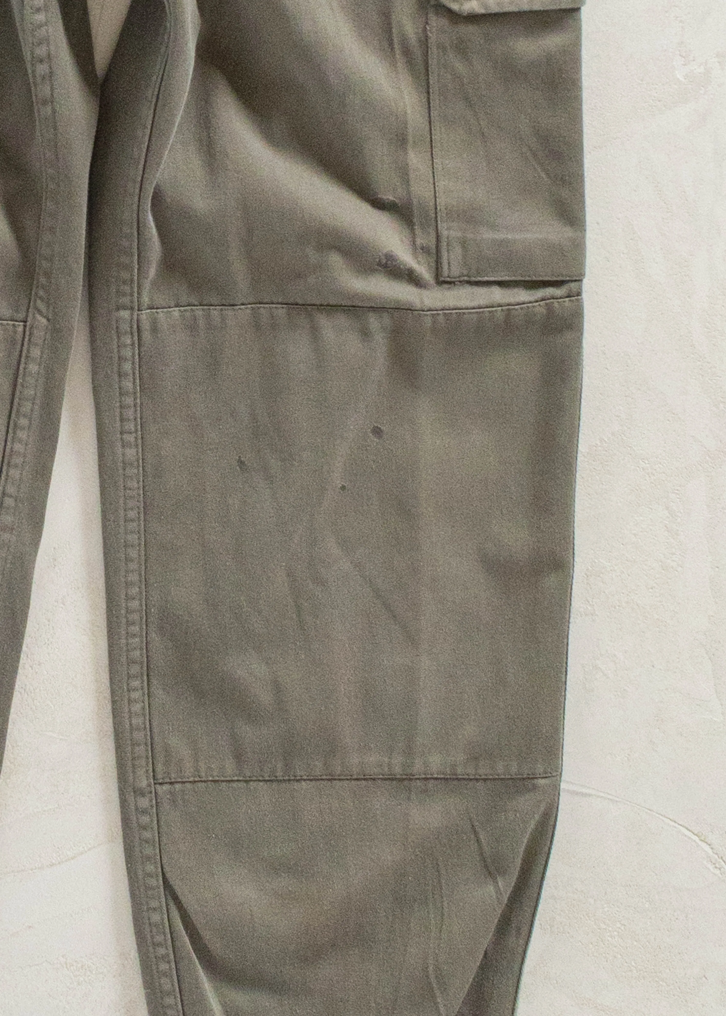 Vintage 1980s French Military Cargo Pants Size Women's 27 / Men's 30