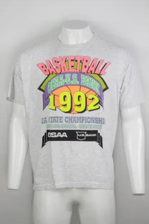 Vintage 1992 State Champions Oregon  T-shirt - XL