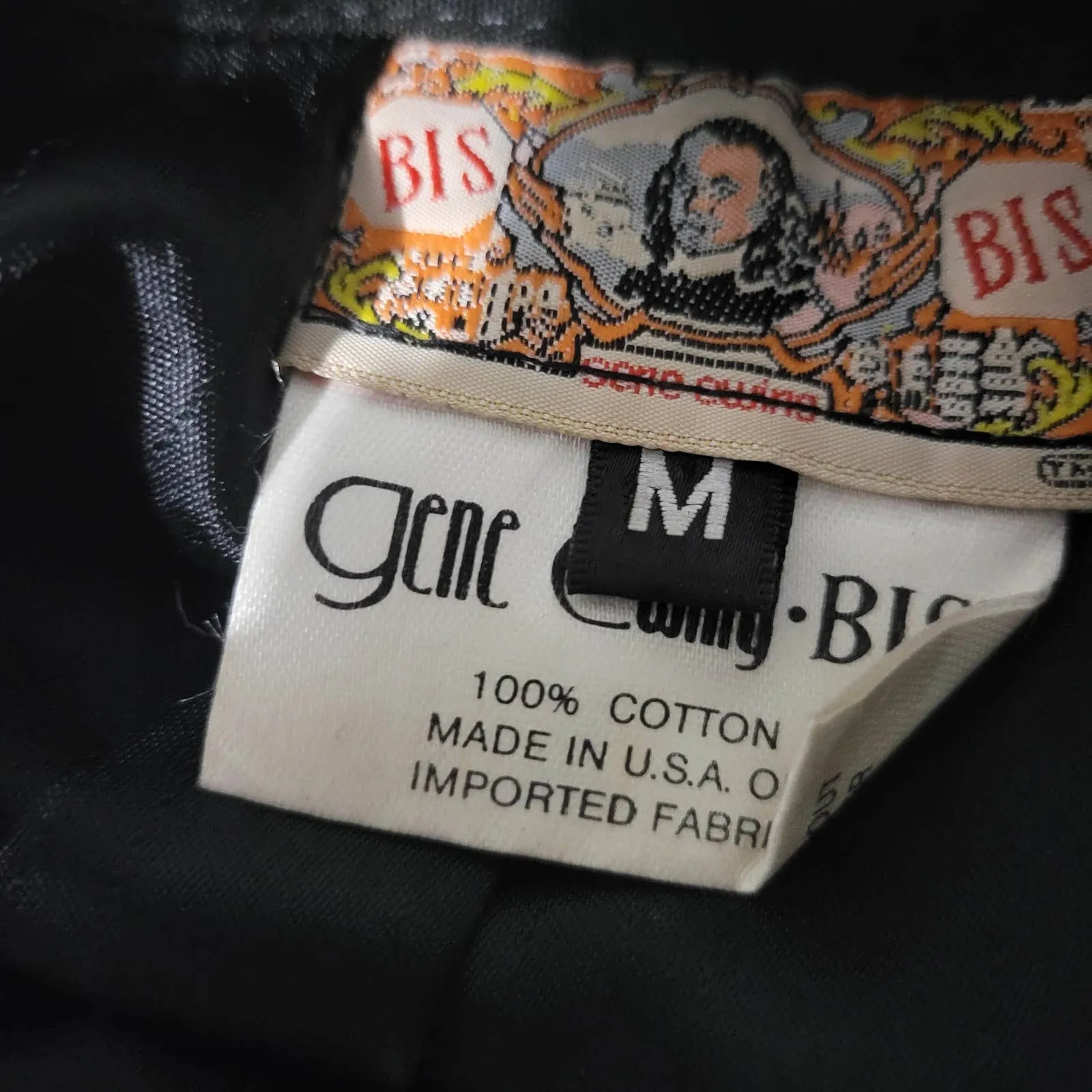 Vintage Gene Ewing Bis Jacket Puffy Paint Lace Avant Garde Wearable Art Size Medium