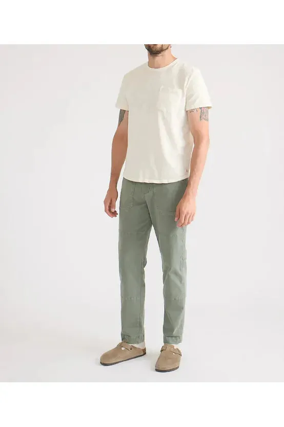 Vintage Heavy Slub Pocket Tee - Antique White