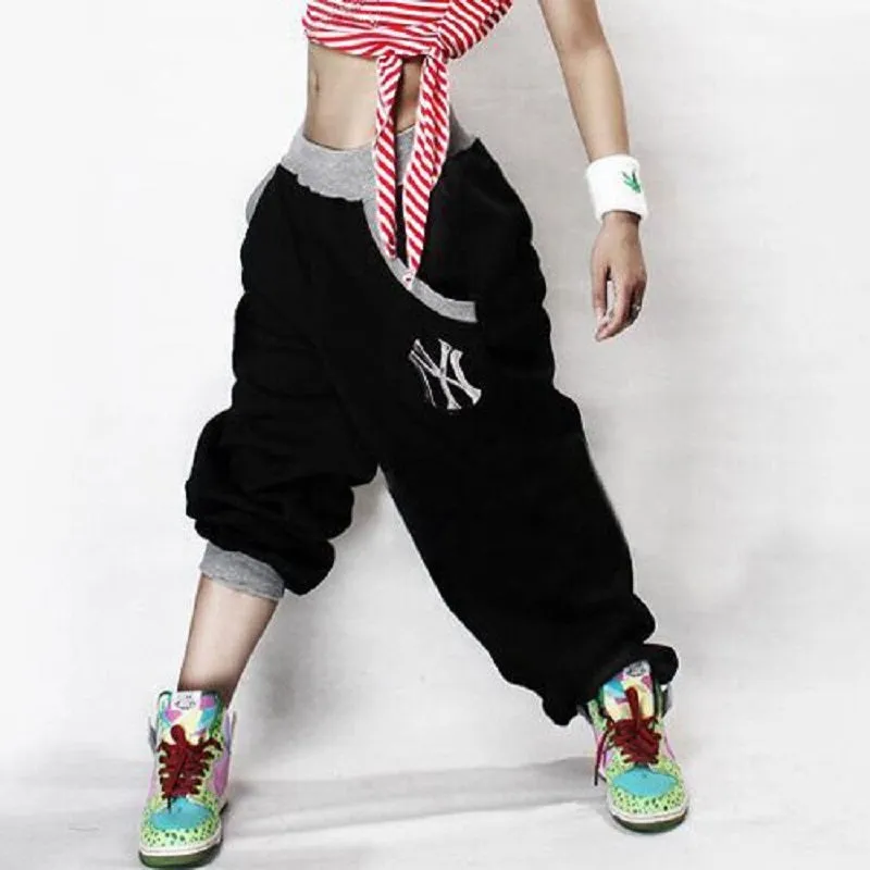 Women's Casual Low-Waist Loose Polyester Pants