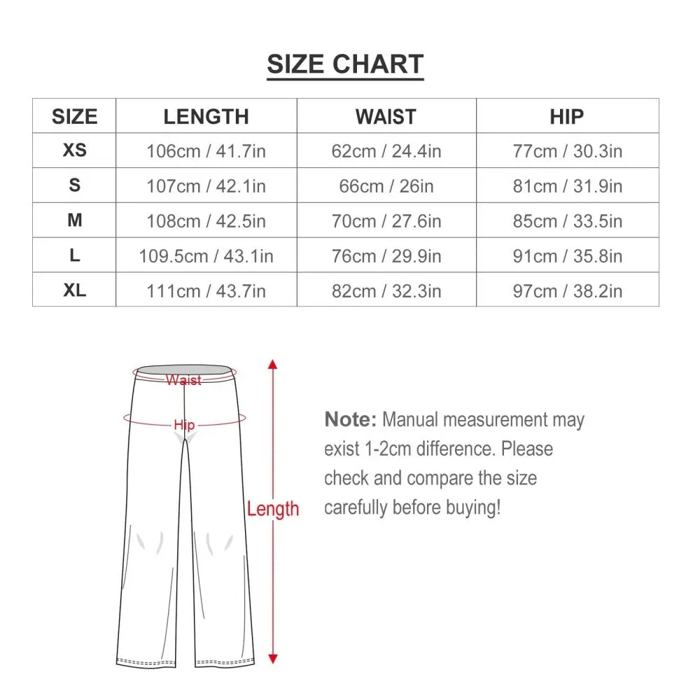 Womens Pastel Gothic Stripe Flare Pants