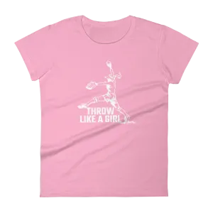 Women's Throw Like A Girl T-Shirt