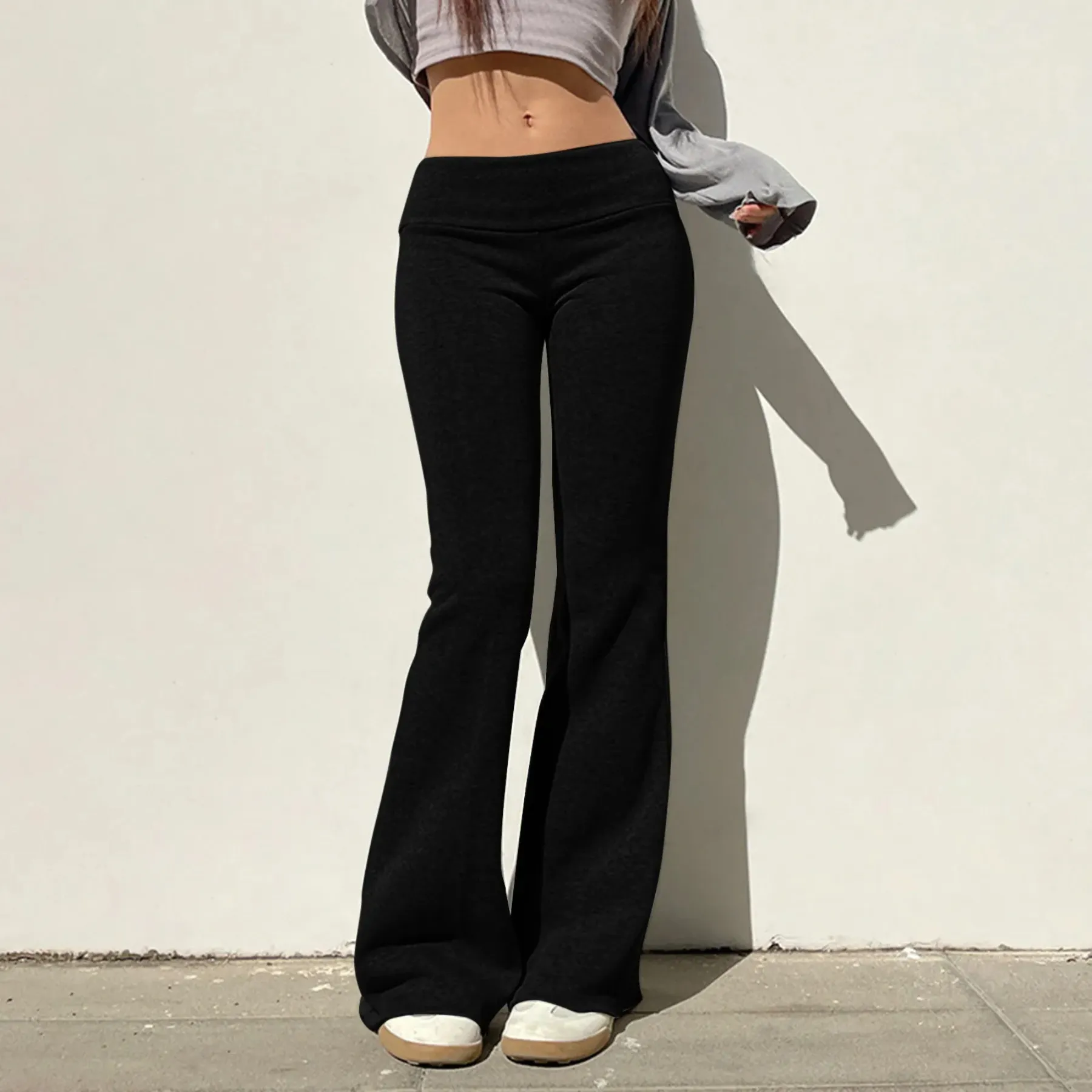 Women's Trendy Casual Yoga Flared Leggings | Perfect for Everyday Wear