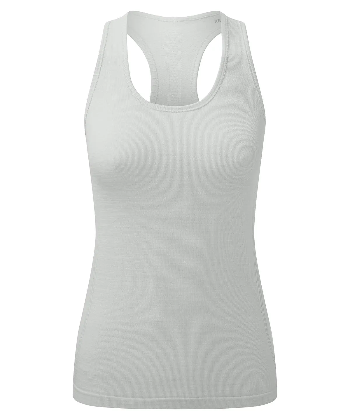 Womens TriDri® recycled seamless 3D fit multi-sport flex vest | Cool Grey Melange
